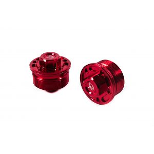 น๊อตหัวโช๊ค GR200R PIRANHA-Red