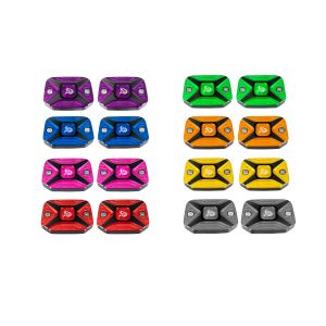 ฝาปิดน้ำมันดิสเบรค CNC Duo Anodize ZONTES 368D / 368G / 368K PIRANHA