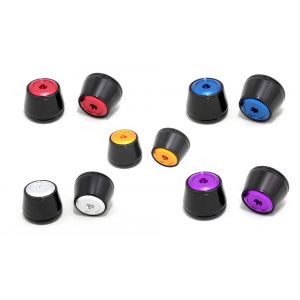 ถ้วยรองแกนล้อหน้า CNC [16MM.] FORZA-350 / X-MAX / AEROX / N-MAX ติดตั้งได้ทั่วไป PIRANHA