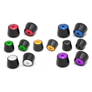 ถ้วยรองแกนล้อหน้า CNC [16MM.] FORZA-350 / X-MAX / AEROX / N-MAX ติดตั้งได้ทั่วไป PIRANHA