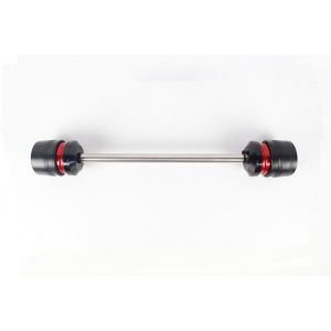 แกนล้อหน้า+กันล้มทรงใหญ่ Front Axle Stainless + Big Protection GPX DRONE 150-Red