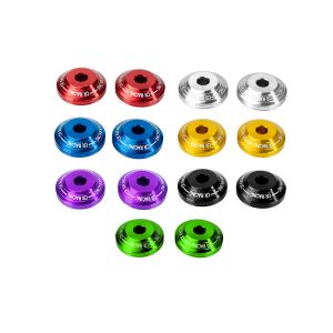 บูชดุมล้อหน้า อลูมิเนียม CNC N-MAX-155 / AEROX-155 CR RACING