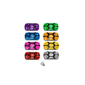 ฝาปิดน้ำมันดิสเบรค CNC Duo Anodize Monkey-125 / Click 125i-150i / CT-125 / Moove / Scoopy-i / Spacy-i / Wave-110i-125i / Zoomer-X PIRANHA