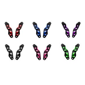 ขายึดชิวหน้า CNC Duo Anodize Special Edition (ใส่ได้ทั้งชิวแต่ง และชิวเดิม) New X-MAX PIRANHA