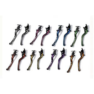 มือเบรค CNC PIRANHA LEVERS ปรับระดับ DUO ANODIZE HONDA FORZA-350 / ADV-350 Special Edition