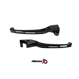 มือเบรค CNC PIRANHA LEVERS Giorno+ ABS All Black Edition