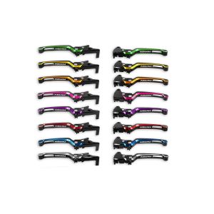 มือเบรค CNC PIRANHA LEVERS ปรับระดับ DUO ANODIZE HONDA GIORNO+ ABS Limited Edition