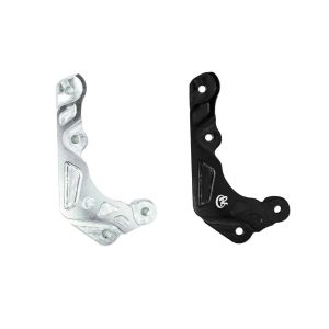 ขายึดปั๊มดิสเบรคหน้า CNC สำหรับปั๊มปักข้าง ปั๊มด้วง 2 Pot ขนาดจาน 220mm Giorno+ (ABS) CR RACING
