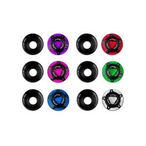 บูชรองน๊อตล้อหลัง CNC DUAL ANODIZED Grand Filano CR RACING