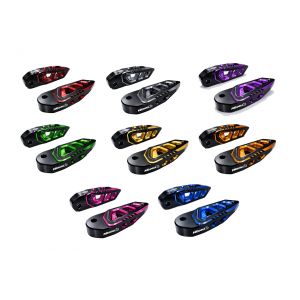 พักเท้าหลัง CNC Duo Anodize GIORNO+ Special Edition PIRANHA