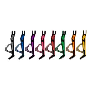 ขาตั้งข้าง CNC Duo Anodize PCX-160 2025 PIRANHA ยาว 7 นิ้ว สำหรับรถเดิม/โหลด