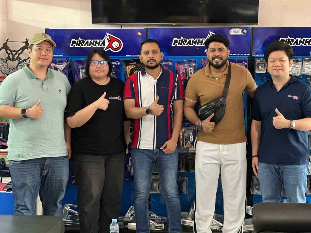 Congratulations to our official distributor in Bangladesh, Mr. Tanvir PIRANHA DEALER